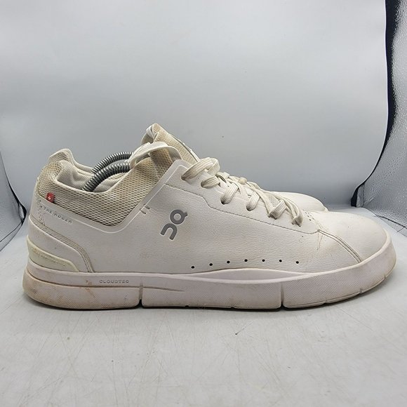 On Cloud The Roger Advantage Mens 12 White Tennis Sneaker Shoes Casual Comfort - Picture 7 of 12